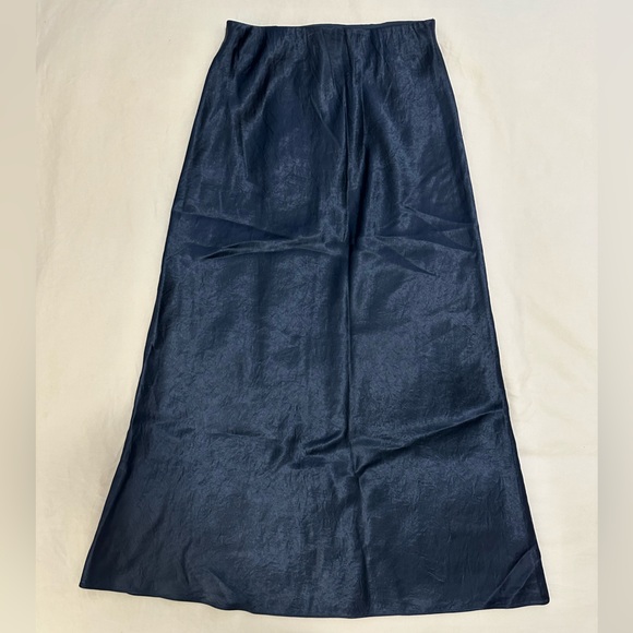 Babaton Slip Satin Midi Skirt - Picture 3 of 5